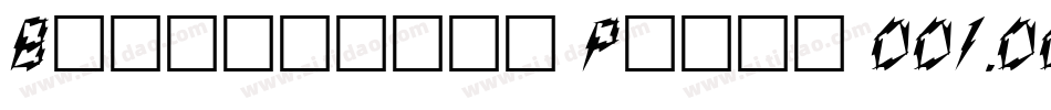 Bruskovaya Plain 001.001字体转换